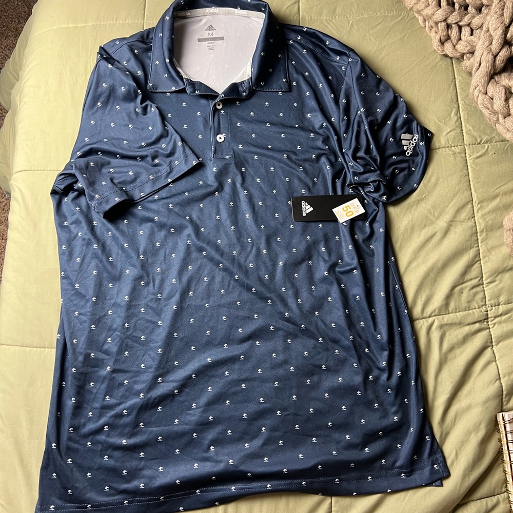 Adidas Golf Polo Shirt NWT